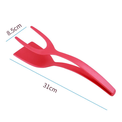 Pince spatule en silicone 2 en 1